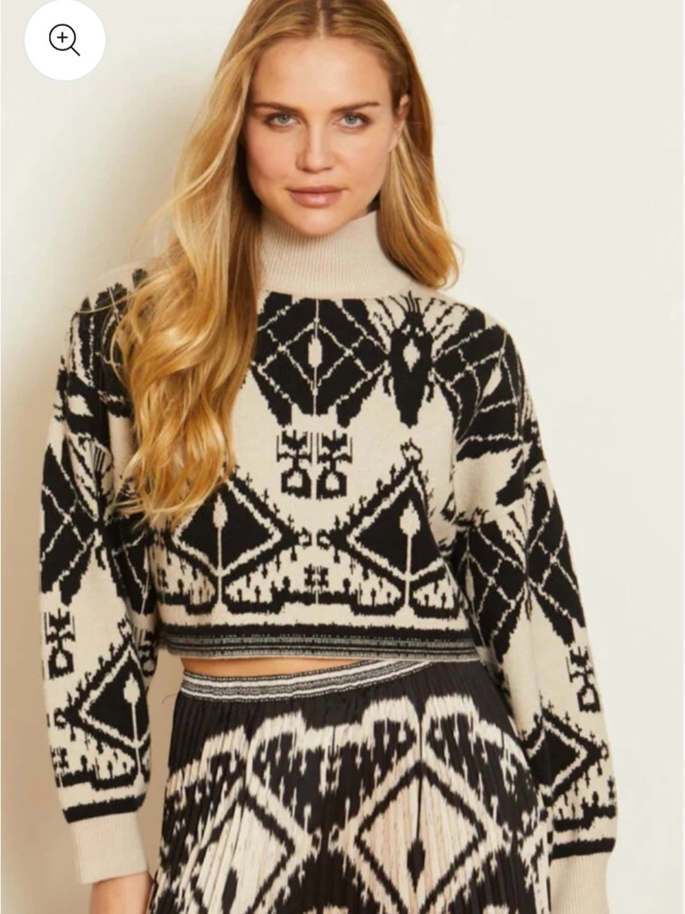 Caballero cropped sweater